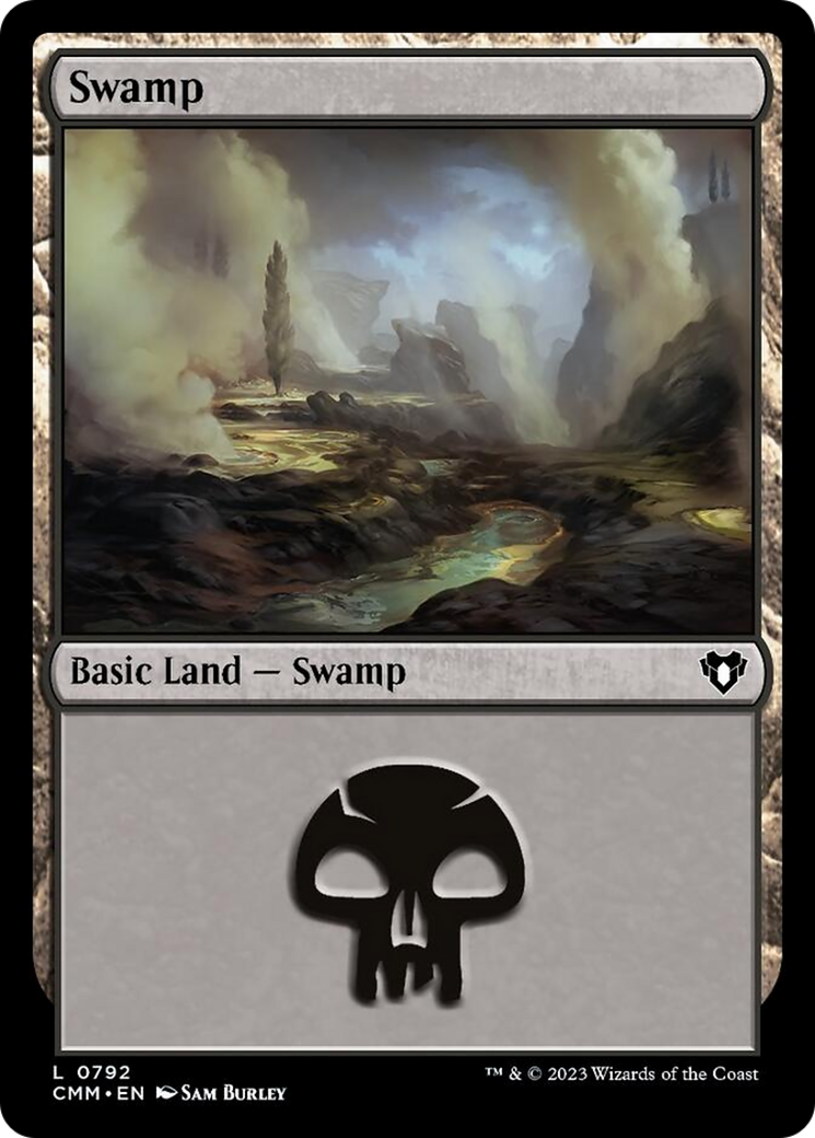 Swamp (792) [Commander Masters] | Card Merchant Takapuna