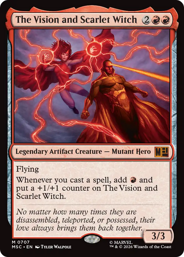 The Vision and Scarlet Witch [Marvel Super Heroes Commander] | Card Merchant Takapuna