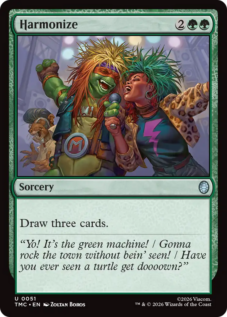 Harmonize [Teenage Mutant Ninja Turtles Commander] | Card Merchant Takapuna