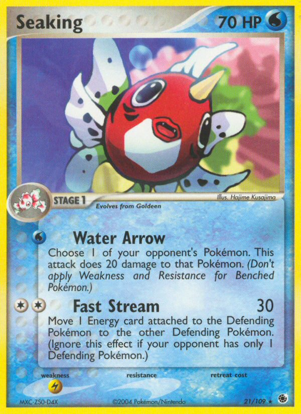 Seaking (21/109) [EX: Ruby & Sapphire] | Card Merchant Takapuna