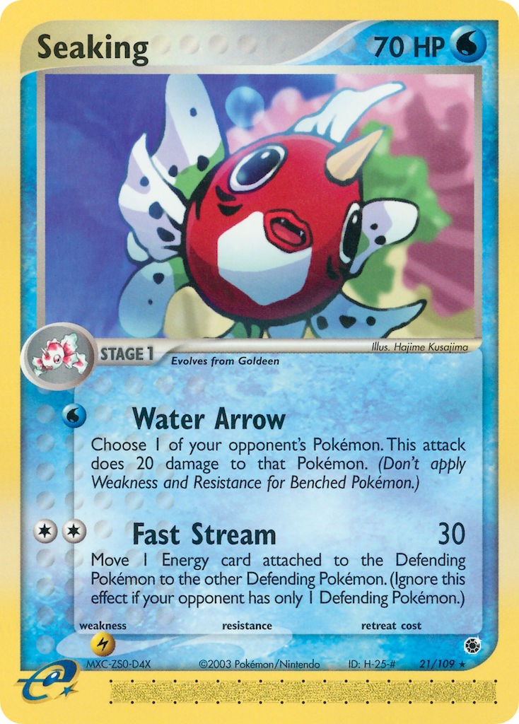 Seaking (21/109) [EX: Ruby & Sapphire] | Card Merchant Takapuna