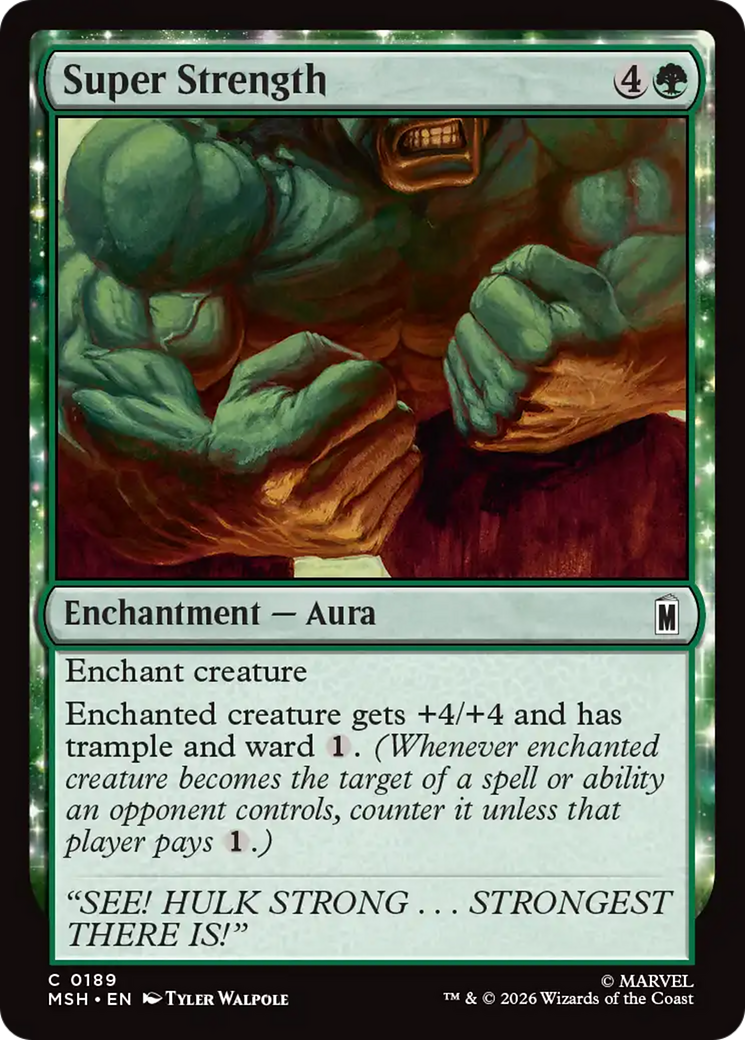 Super Strength [Marvel Super Heroes] | Card Merchant Takapuna
