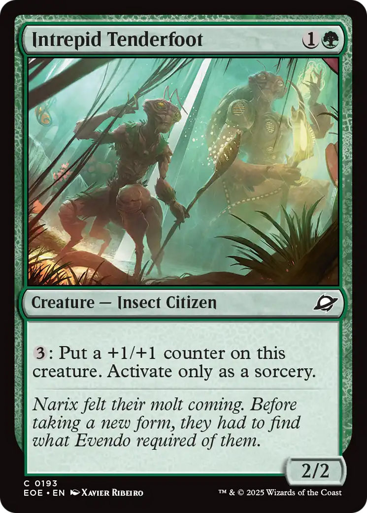 Intrepid Tenderfoot [Edge of Eternities] | Card Merchant Takapuna
