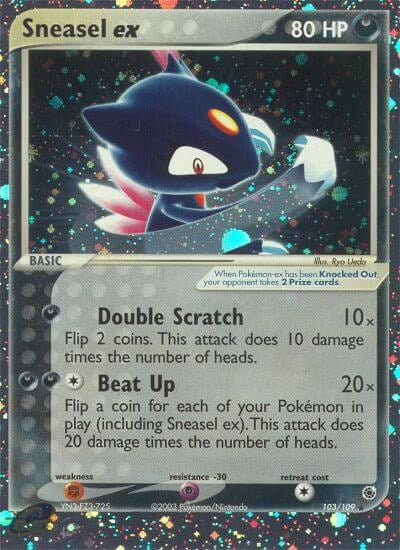Sneasel ex (103/109) [EX: Ruby & Sapphire] | Card Merchant Takapuna