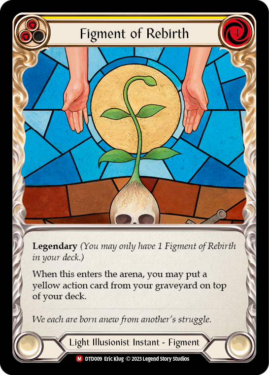 Figment of Rebirth // Avalon, Archangel of Rebirth [DTD009] (Dusk Till Dawn) | Card Merchant Takapuna