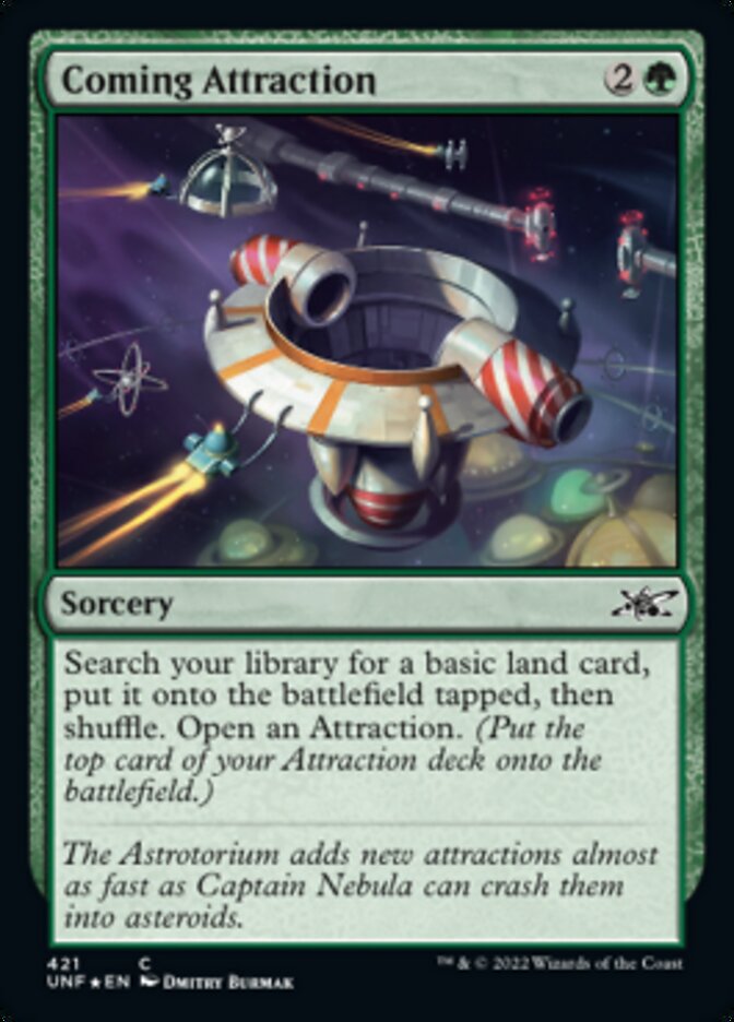 Coming Attraction (Galaxy Foil) [Unfinity] | Card Merchant Takapuna