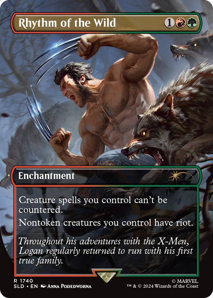 Rhythm of the Wild (Rainbow Foil) [Secret Lair Drop Series] | Card Merchant Takapuna