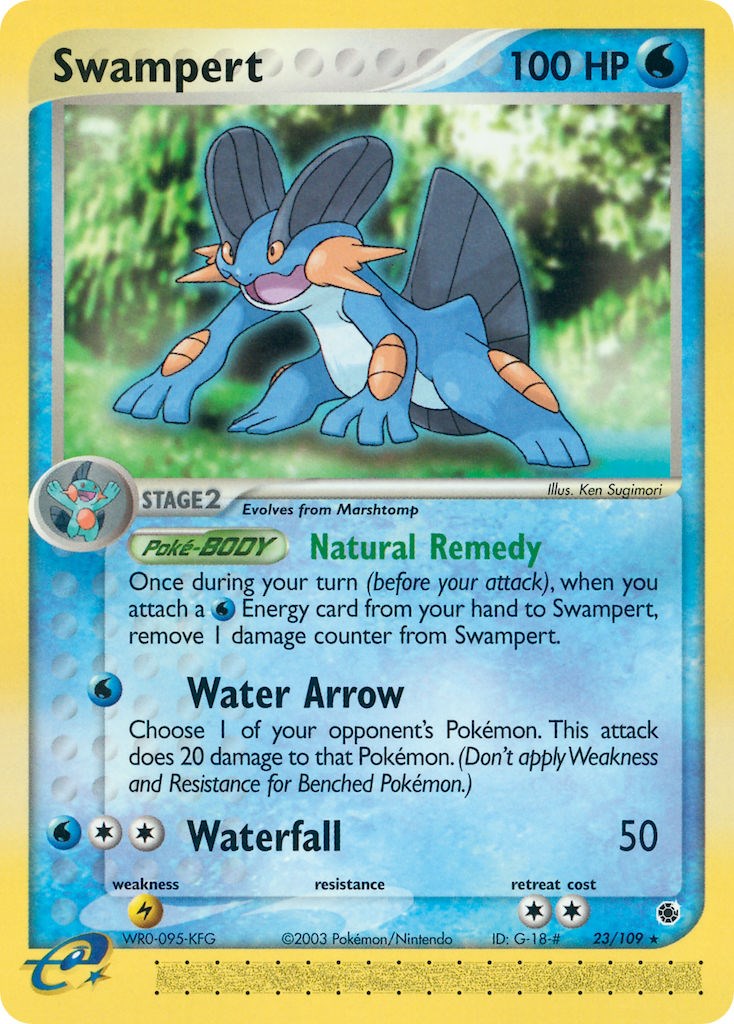 Swampert (23/109) [EX: Ruby & Sapphire] | Card Merchant Takapuna