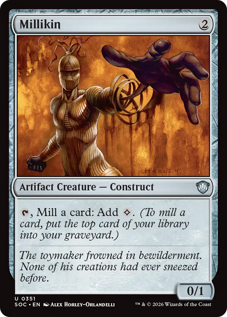 Millikin [Secrets of Strixhaven Commander] | Card Merchant Takapuna