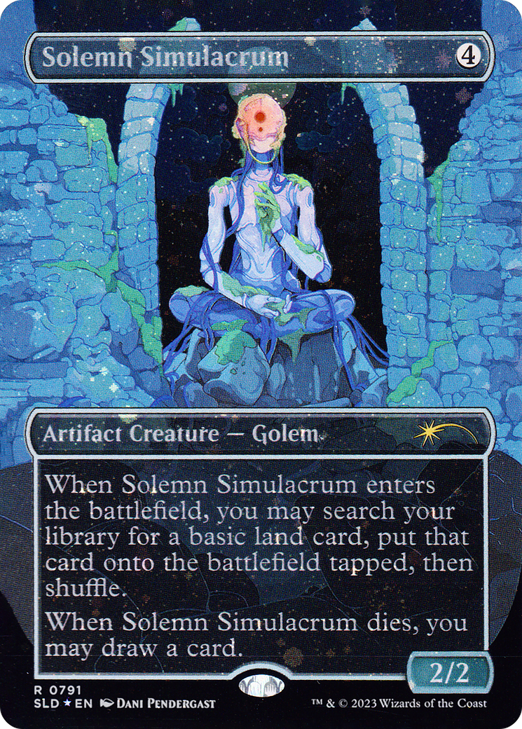 Solemn Simulacrum (1725) (Rainbow Foil) [Secret Lair Drop Series] | Card Merchant Takapuna