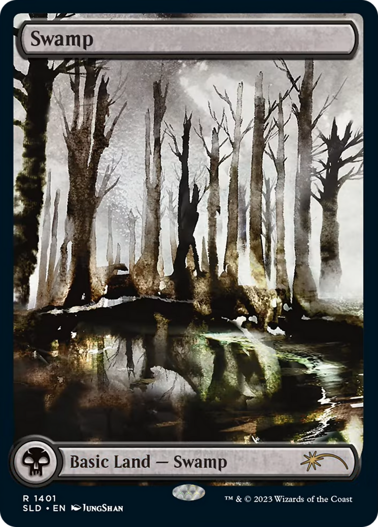 Swamp (1401) [Secret Lair Drop Series] | Card Merchant Takapuna