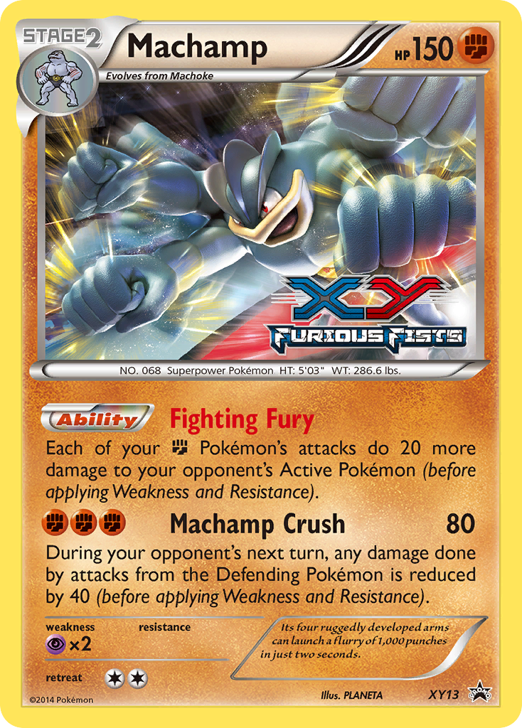 Machamp (XY13) [XY: Black Star Promos] | Card Merchant Takapuna