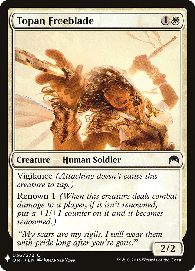 Topan Freeblade [Mystery Booster] | Card Merchant Takapuna