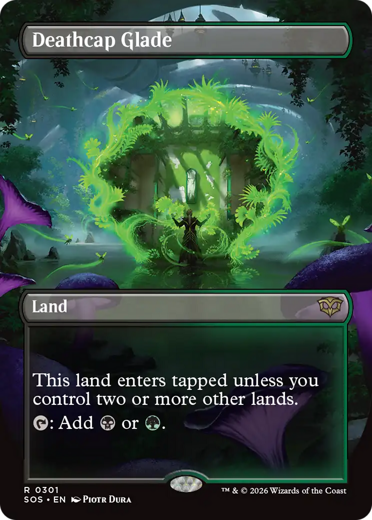 Deathcap Glade (Borderless) [Secrets of Strixhaven] | Card Merchant Takapuna