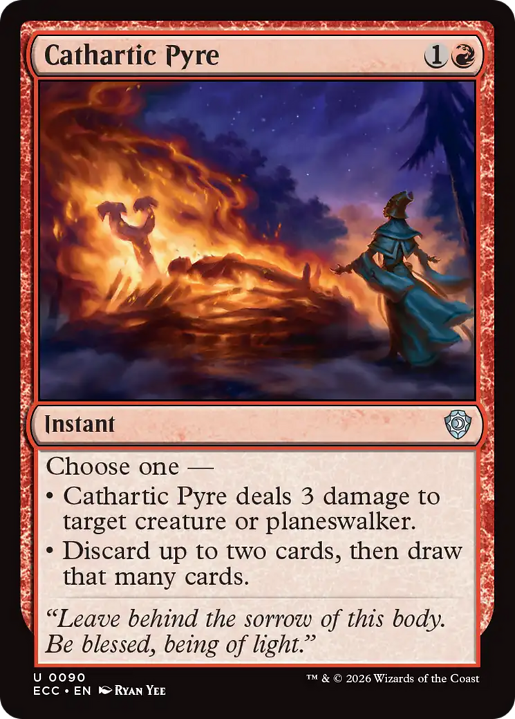 Cathartic Pyre [Lorwyn Eclipsed Commander] | Card Merchant Takapuna