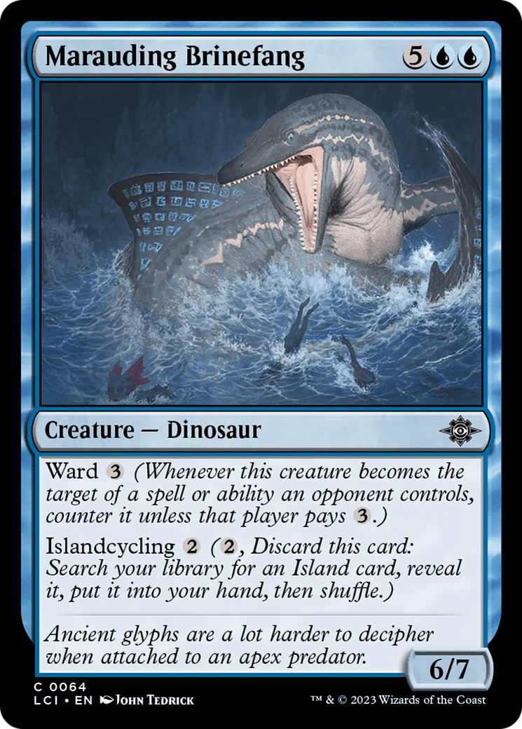 Marauding Brinefang [The Lost Caverns of Ixalan] | Card Merchant Takapuna