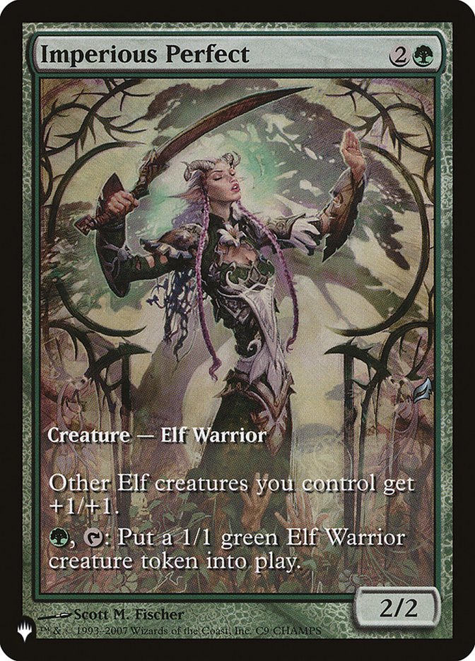 Imperious Perfect [The List] | Card Merchant Takapuna