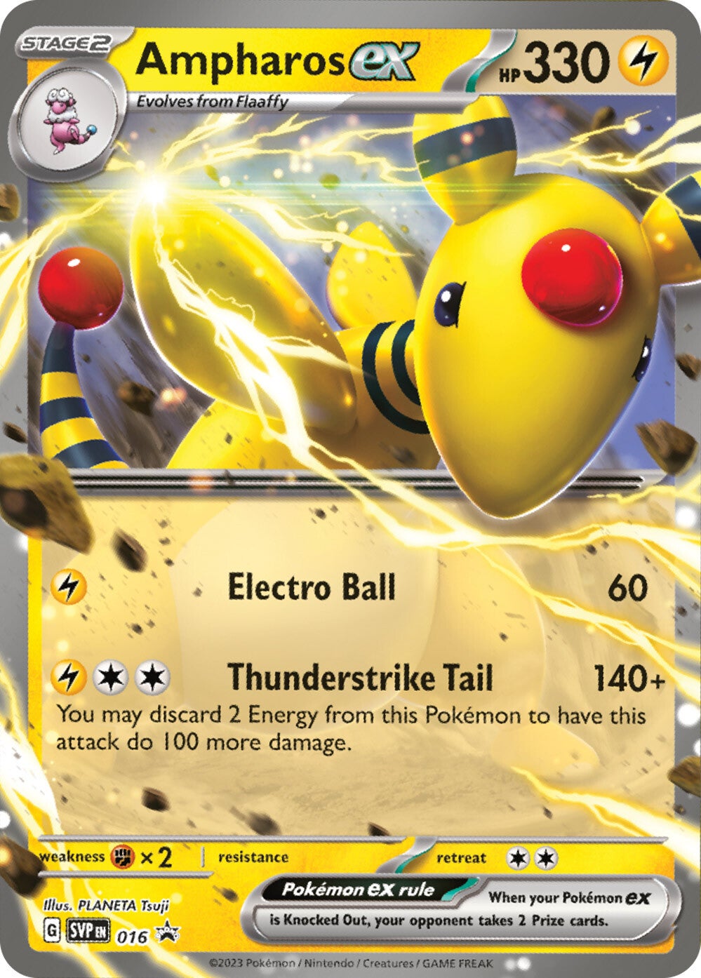 Ampharos ex (016) [Scarlet & Violet: Black Star Promos] | Card Merchant Takapuna