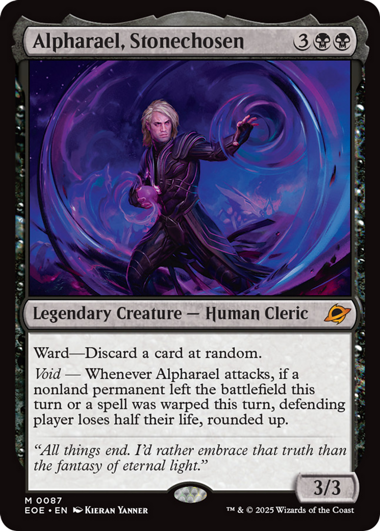 Alpharael, Stonechosen [Edge of Eternities] | Card Merchant Takapuna