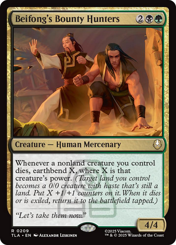 Beifong's Bounty Hunters [Avatar: The Last Airbender] | Card Merchant Takapuna
