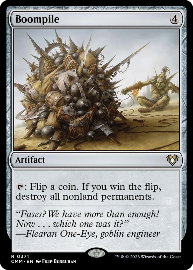 Boompile [Commander Masters] | Card Merchant Takapuna