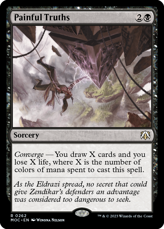 Painful Truths [March of the Machine Commander] | Card Merchant Takapuna