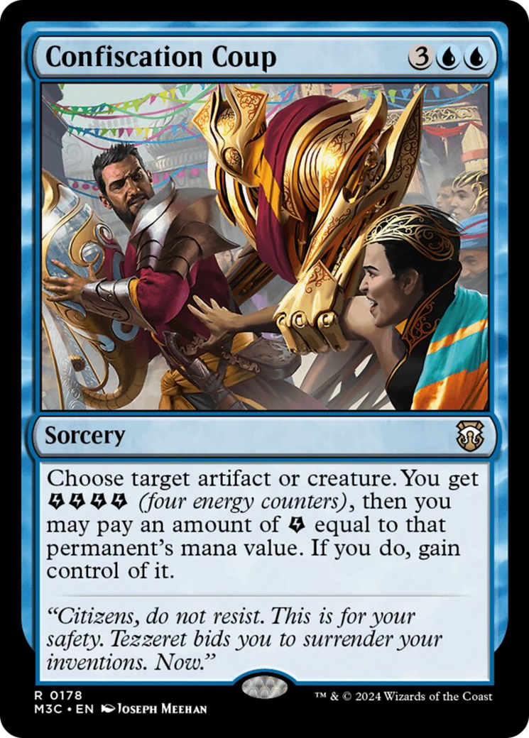 Confiscation Coup (Ripple Foil) [Modern Horizons 3 Commander] | Card Merchant Takapuna