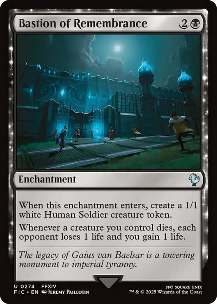 Bastion of Remembrance [FINAL FANTASY Commander] | Card Merchant Takapuna