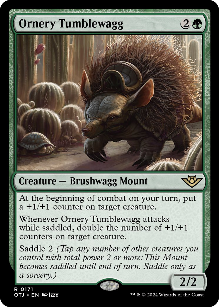 Ornery Tumblewagg [Outlaws of Thunder Junction] | Card Merchant Takapuna