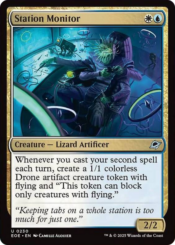 Station Monitor [Edge of Eternities] | Card Merchant Takapuna