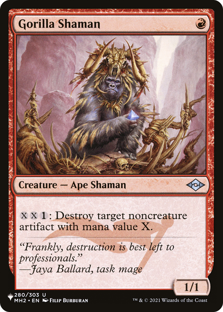 Gorilla Shaman [The List] | Card Merchant Takapuna