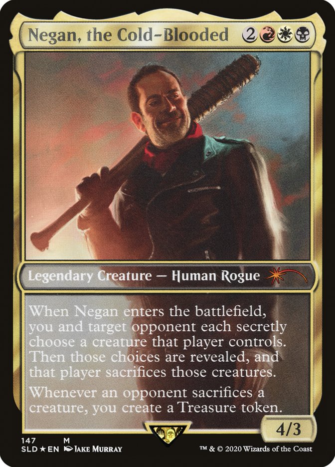 Negan, the Cold-Blooded [Secret Lair Drop Series] | Card Merchant Takapuna