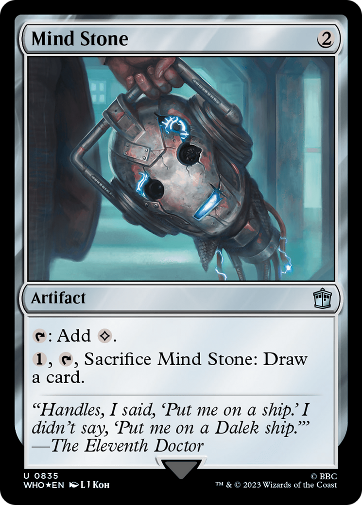 Mind Stone (Surge Foil) [Doctor Who] | Card Merchant Takapuna