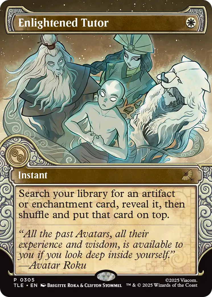 Enlightened Tutor (Showcase) [Avatar: The Last Airbender: Eternal-Legal] | Card Merchant Takapuna