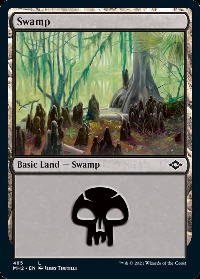 Swamp (485) [Modern Horizons 2] | Card Merchant Takapuna