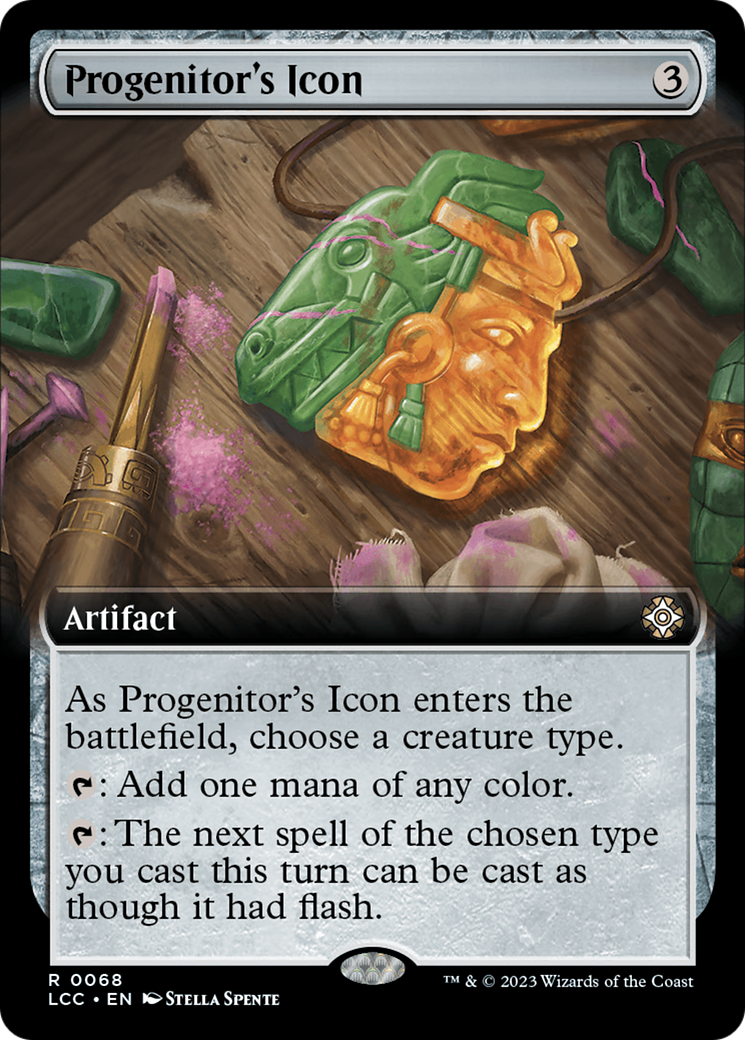 Progenitor's Icon (Extended Art) [The Lost Caverns of Ixalan Commander] | Card Merchant Takapuna