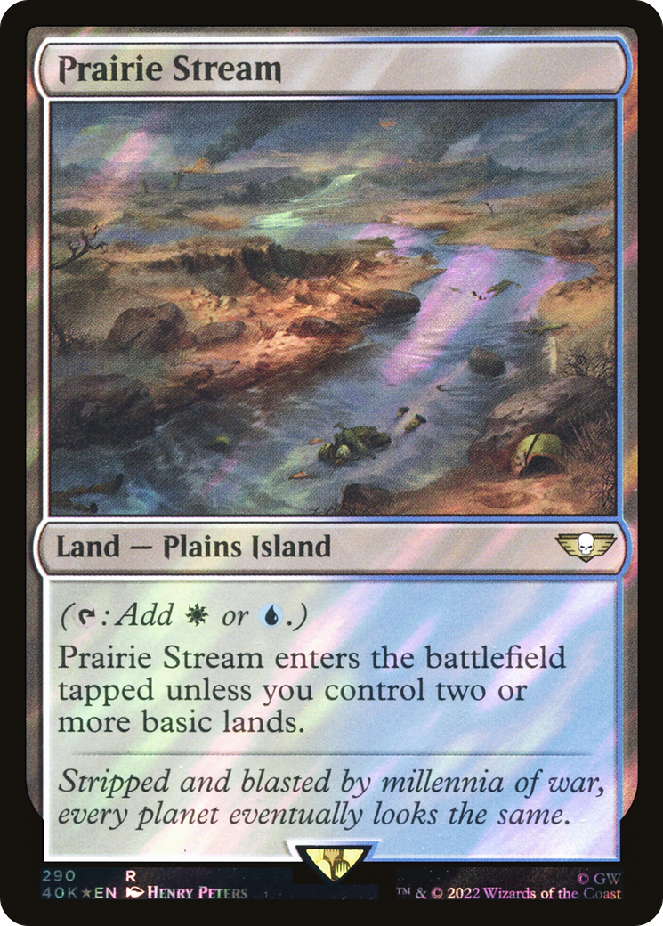 Prairie Stream (Surge Foil) [Marvel Super Heroes Commander] | Card Merchant Takapuna