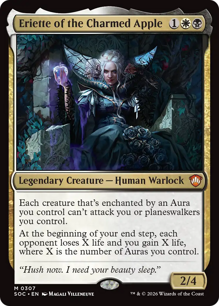 Eriette of the Charmed Apple [Secrets of Strixhaven Commander] | Card Merchant Takapuna