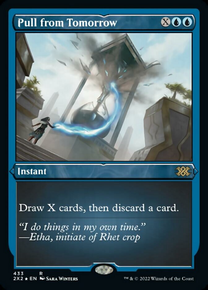 Pull from Tomorrow (Foil Etched) [Double Masters 2022] | Card Merchant Takapuna