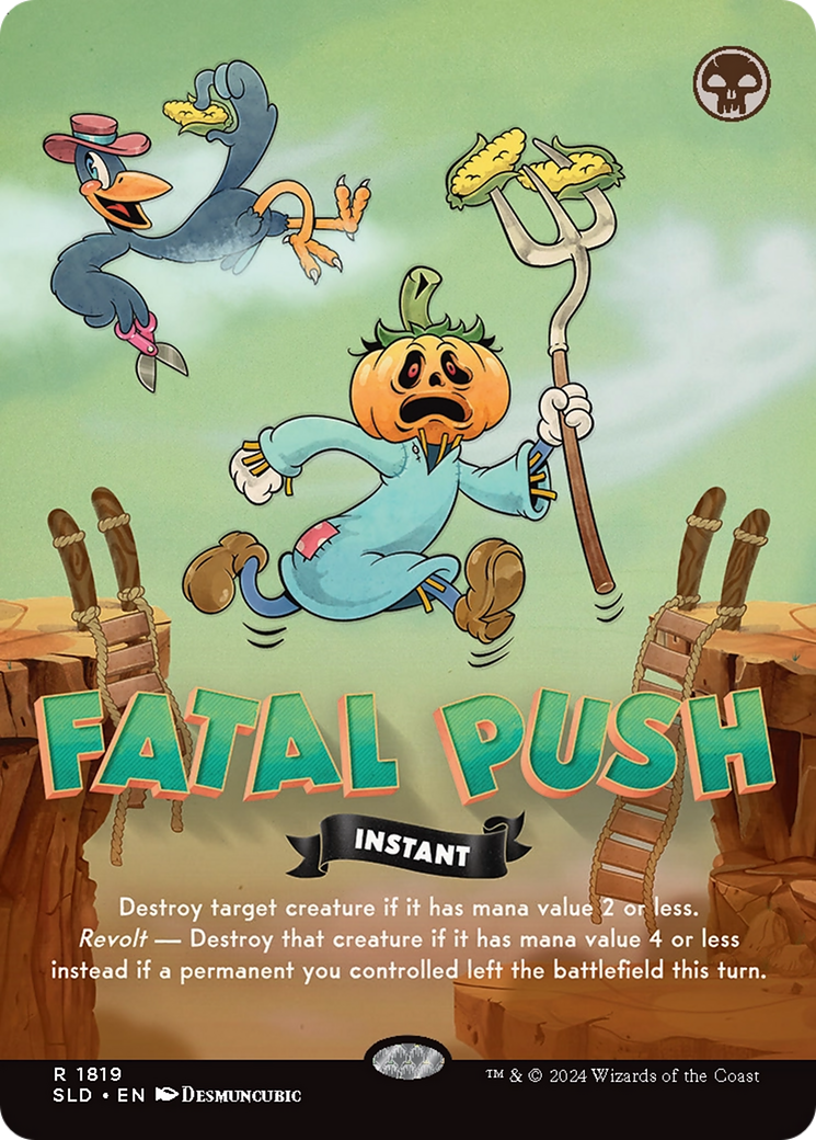 Fatal Push (1819) [Secret Lair Drop Series] | Card Merchant Takapuna