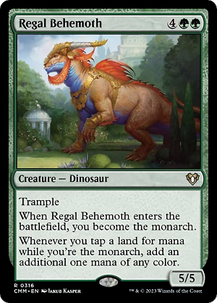 Regal Behemoth [Commander Masters] | Card Merchant Takapuna
