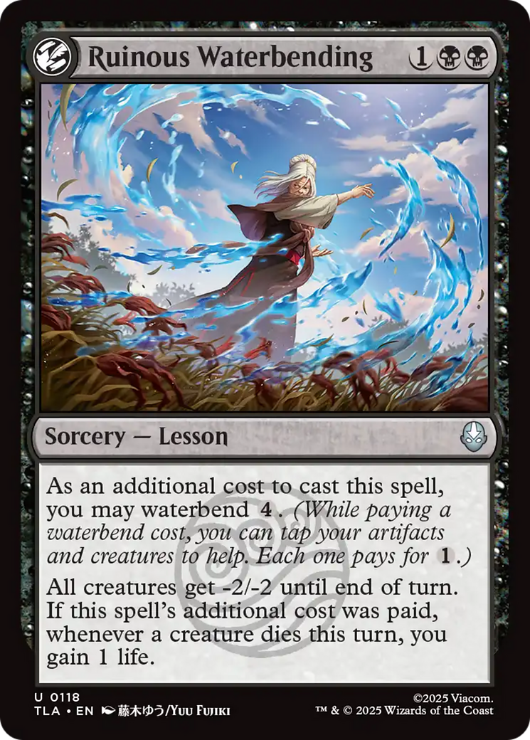 Ruinous Waterbending [Avatar: The Last Airbender] | Card Merchant Takapuna