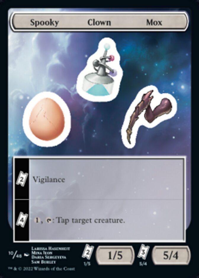 Spooky Clown Mox [Unfinity Stickers] | Card Merchant Takapuna