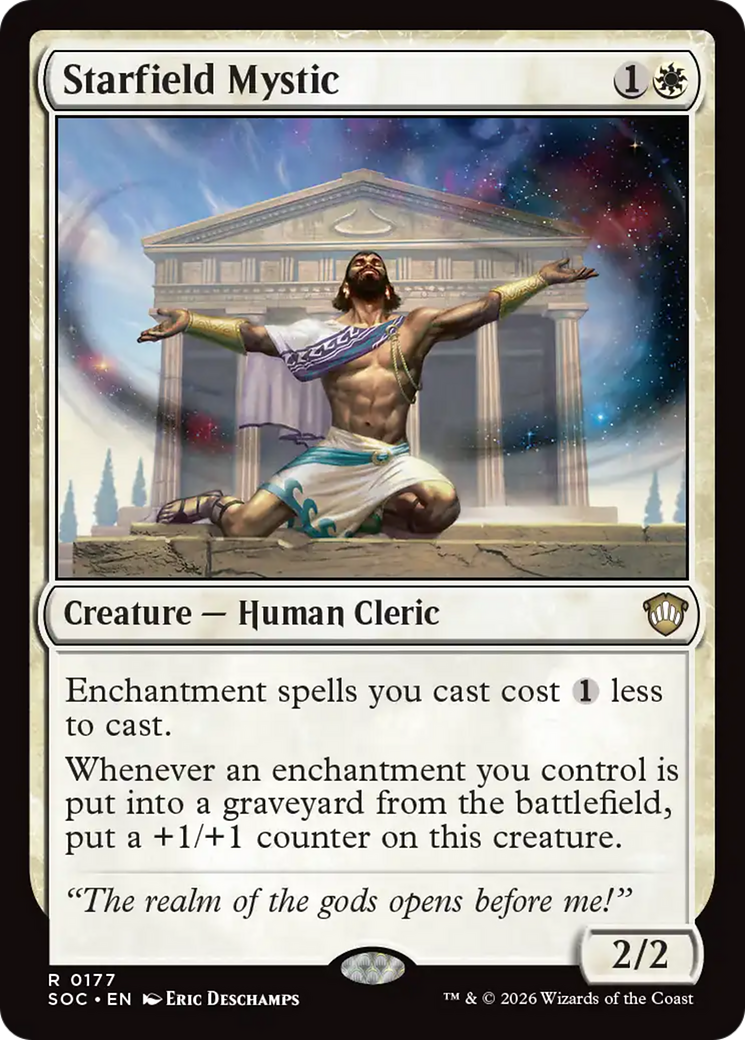 Starfield Mystic [Secrets of Strixhaven Commander] | Card Merchant Takapuna
