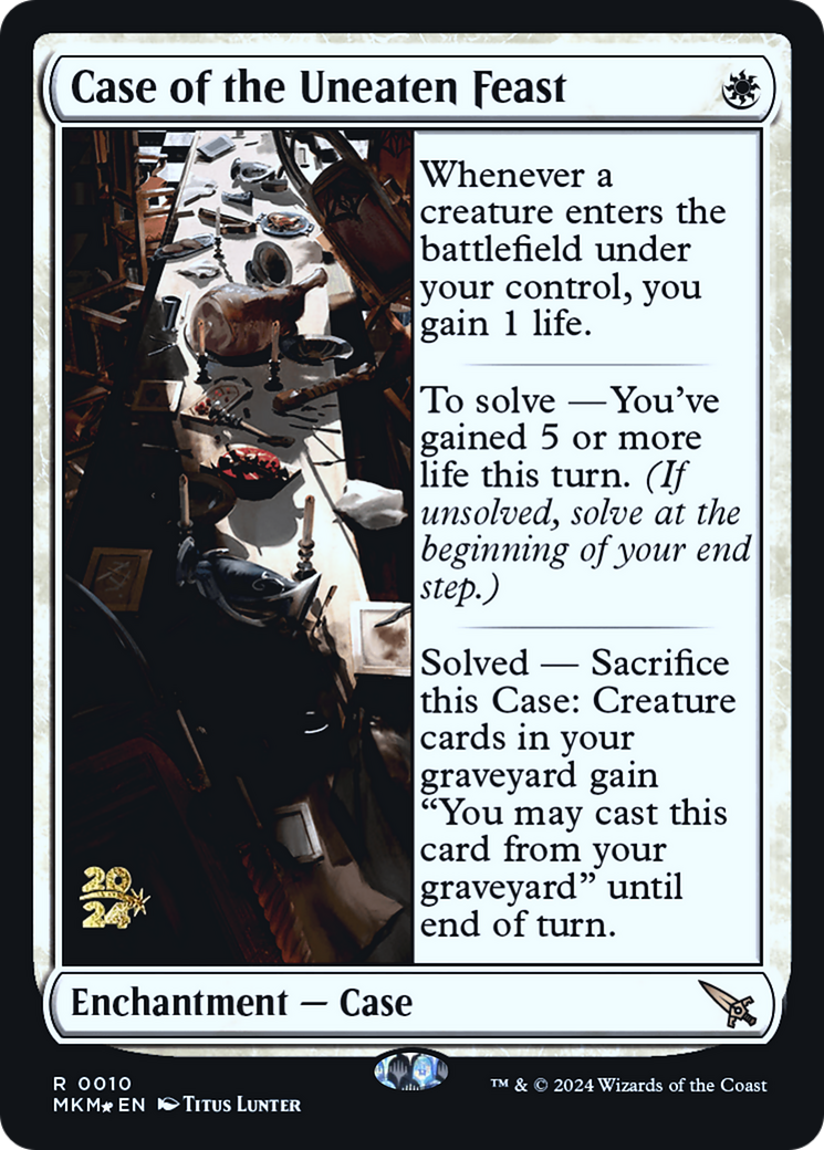 Case of the Uneaten Feast [Murders at Karlov Manor Prerelease Promos] | Card Merchant Takapuna