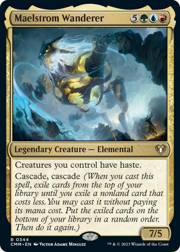 Maelstrom Wanderer [Commander Masters] | Card Merchant Takapuna