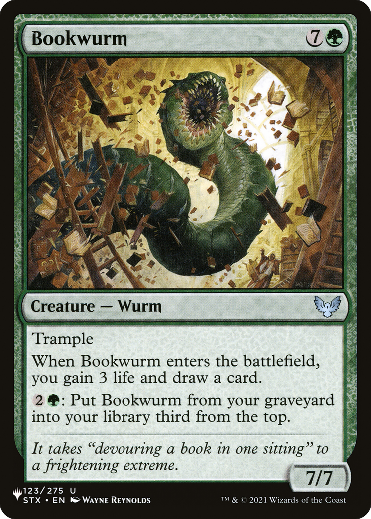 Bookwurm [The List] | Card Merchant Takapuna