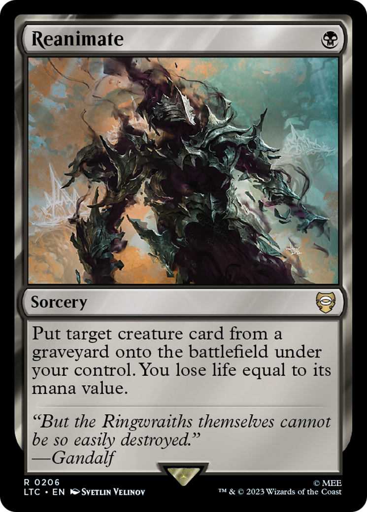 Reanimate [The Lord of the Rings: Tales of Middle-Earth Commander] | Card Merchant Takapuna