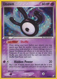 Unown (W) (W/28) [EX: Unseen Forces] | Card Merchant Takapuna