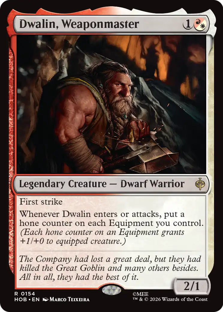 Dwalin, Weaponmaster [The Hobbit] | Card Merchant Takapuna